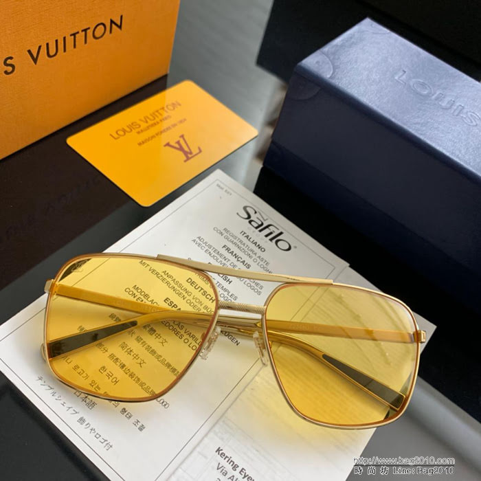 LV路易威登 官網新款 方框太陽眼 蛤蟆鏡框太陽鏡 高品質 不挑臉  lly1535